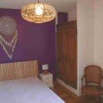 presentation guest room "lavande" at moulin de Solaure