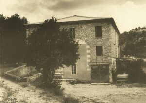 Facade of the mill during the 1970s